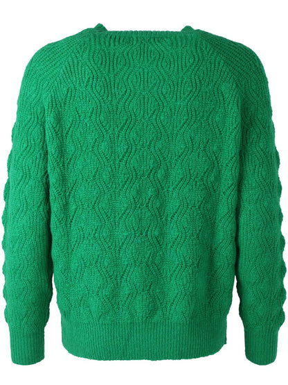 Danebirdie Wool Sweater Grass Green