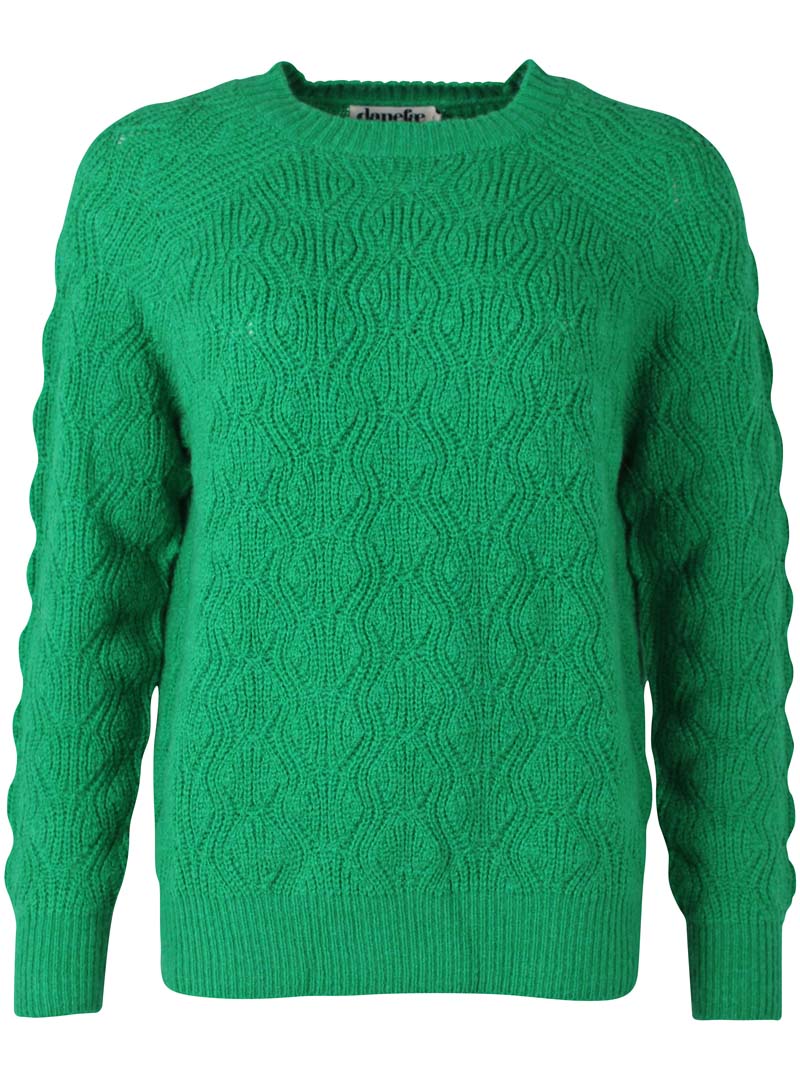 Danebirdie Wool Sweater Grass Green