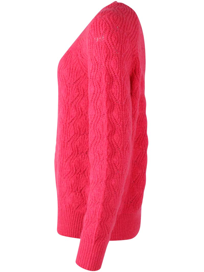 Danebirdie Wool Sweater Power Pink