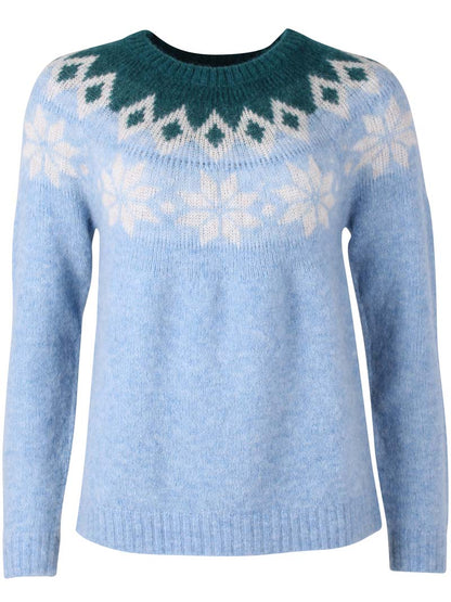 Danepeanut Alpaca Sweater Waterblue