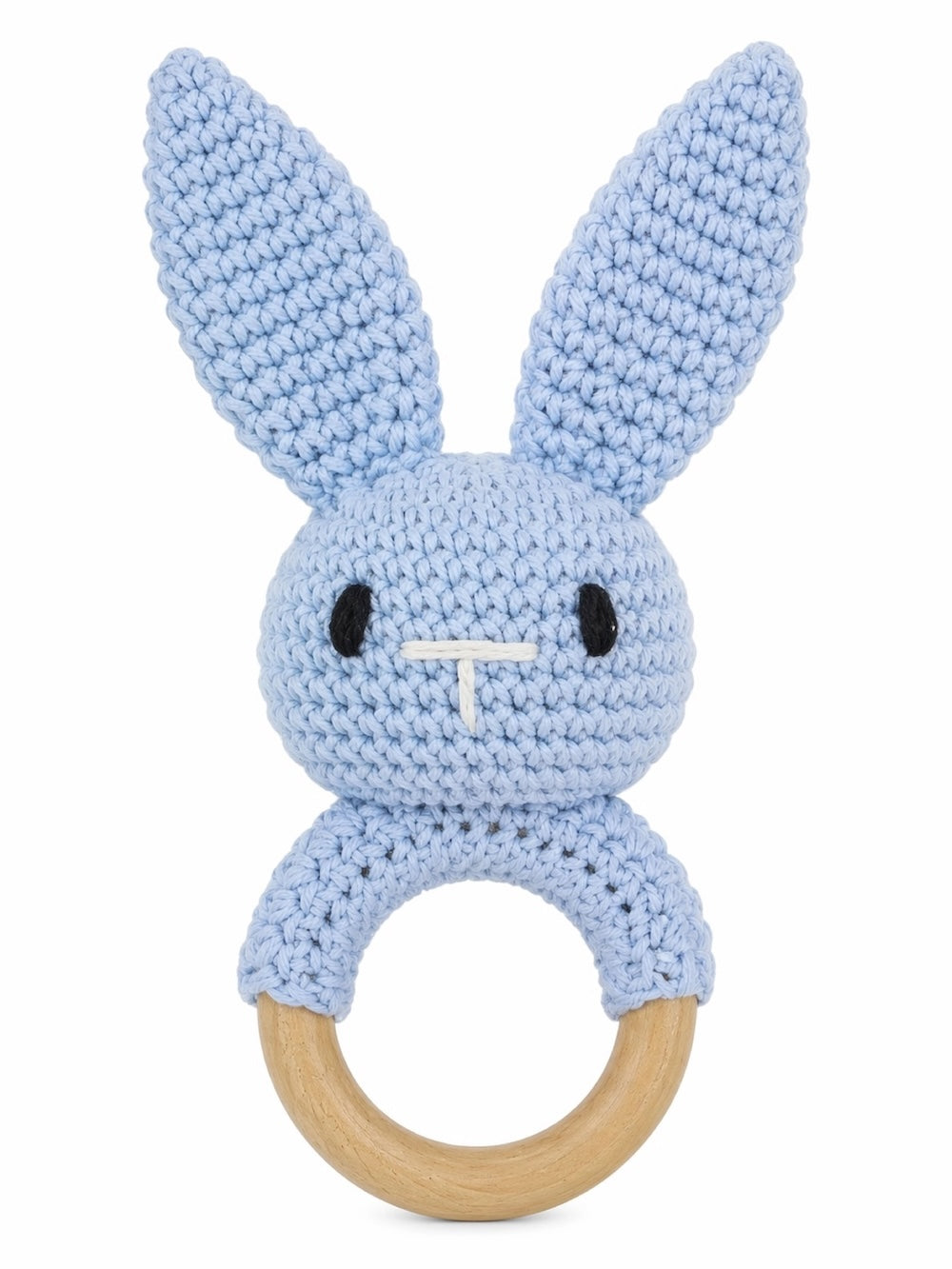 Crochet Teether/Rattle Bunny