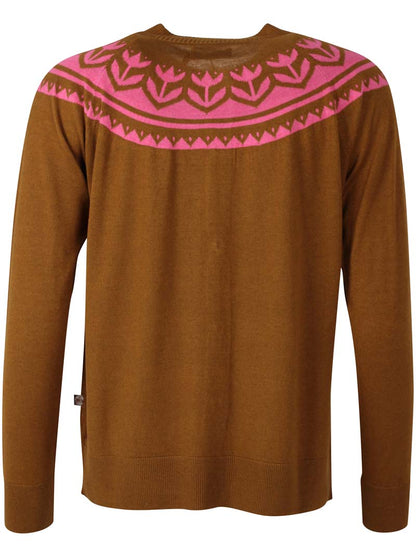 Danemagda Wool Cardigan Tobacco