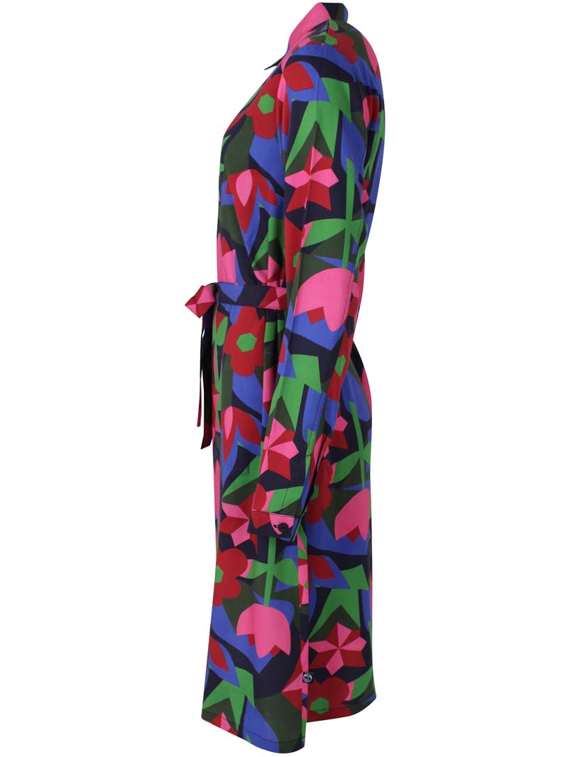 Daneheritage Viscose Dress Dark Navy GEOFLEUR