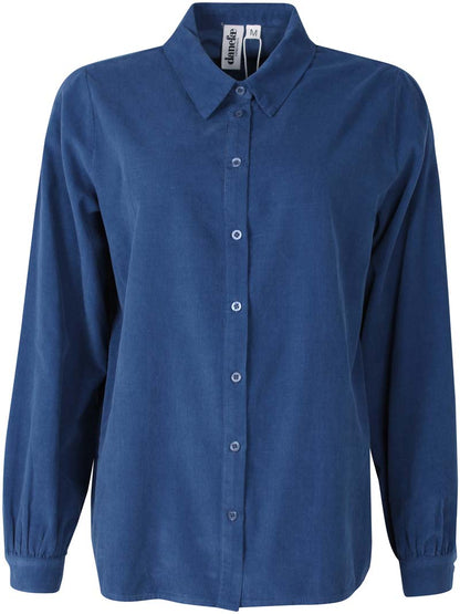 Danerosemary Cord Shirt Deep Blue