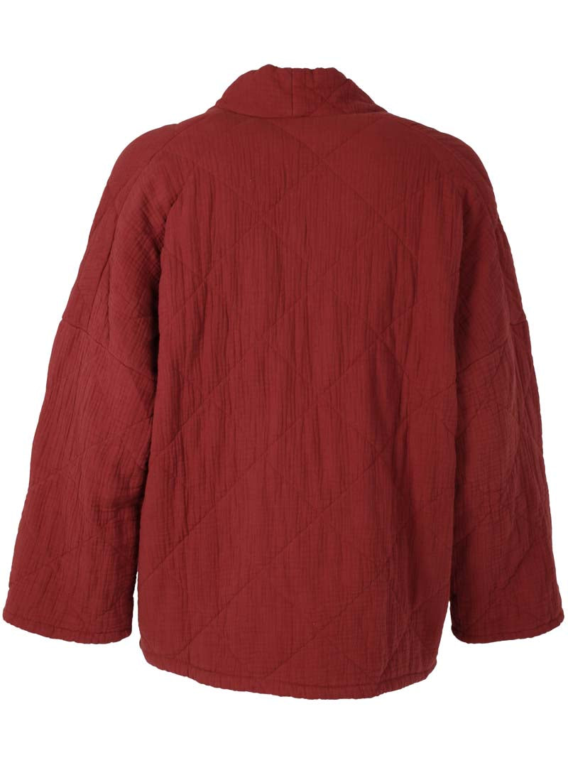 Danekatrin Quilt Jacket Swedish Red