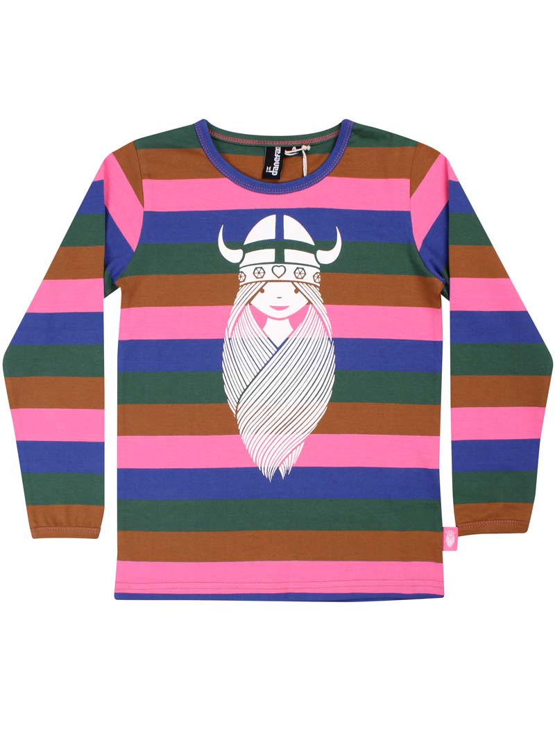 Bluse til børn med viking
