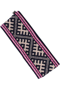 Danelangrend Wool Headband Navy/Offwhite