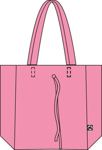 ESS - DaneHolstein Leather Tote Bag Flamingo
