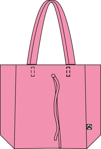 ESS - DaneHolstein Leather Tote Bag Flamingo