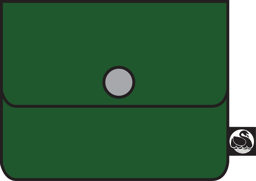 Danewillemoes Leather Wallet Green