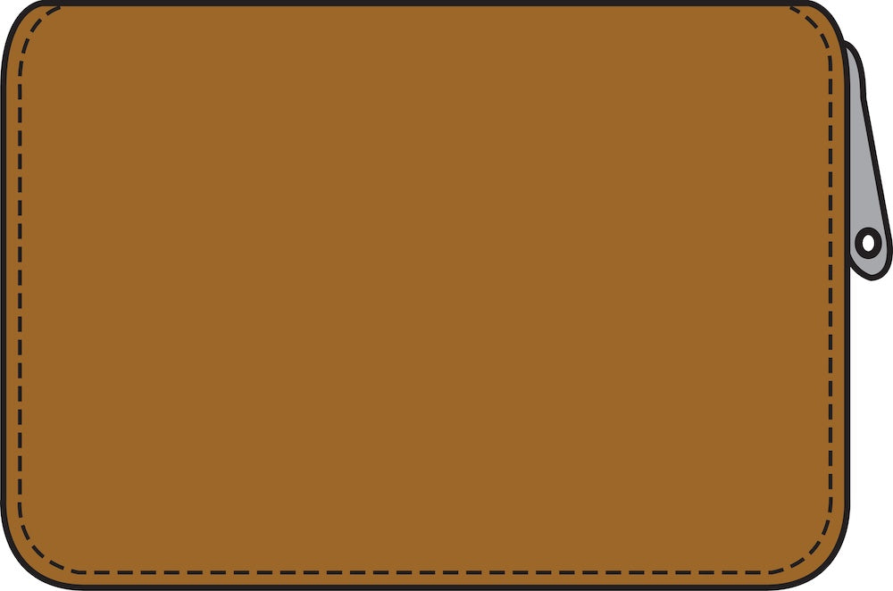 Danesortedam Leather Zip-Wallet Occer