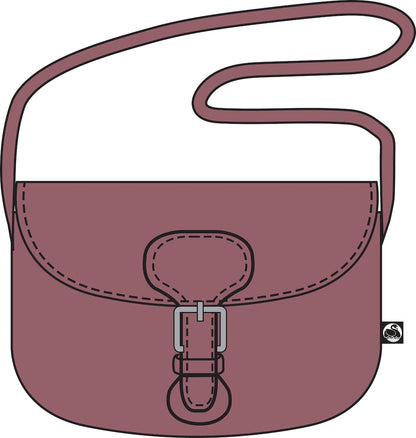 Danebernadotte Leather Shoulder Bag Mauve