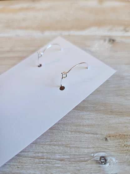 Flower Drop Earring Pair Lemon