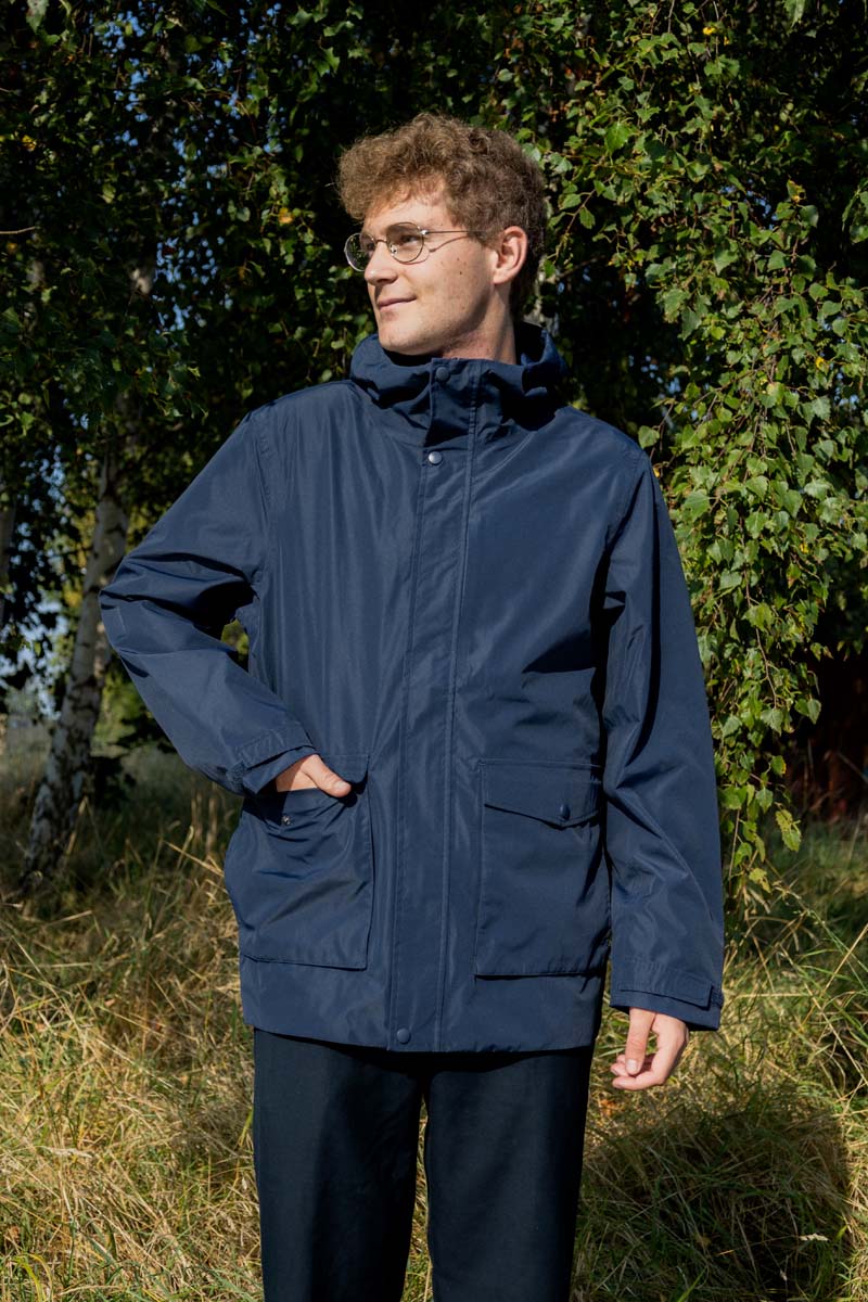 Danehirtshals Rain Jacket Dark Navy