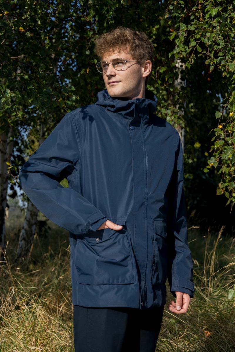 Danehirtshals Rain Jacket Dark Navy