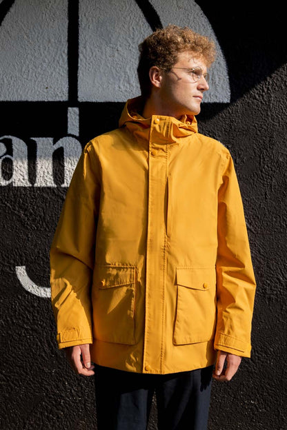 Danehirtshals Rain Jacket Dark Yellow