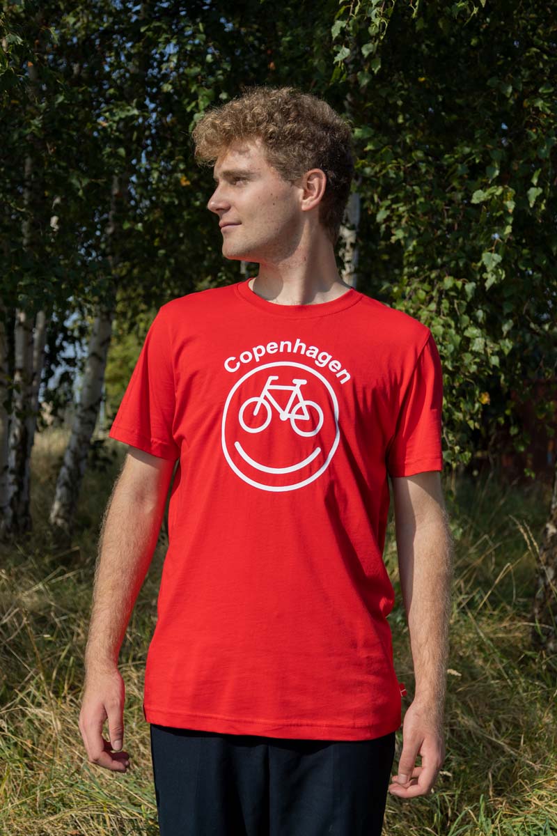 CYCLECPH Smilecycle Tee  Red CYCLE (white)