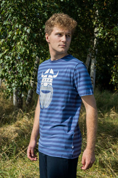 Mande Tee Grey Marine/Cold Blue ERIK