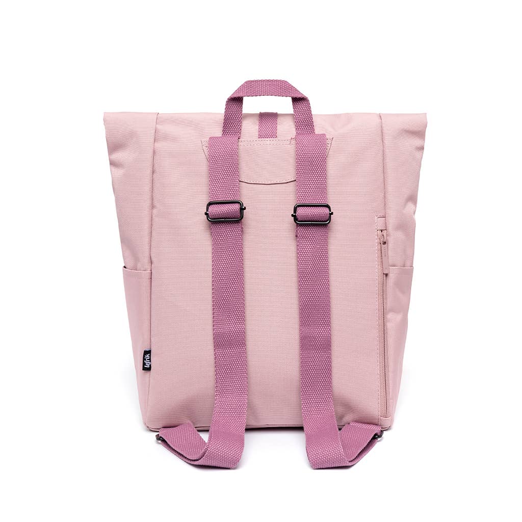Roll Mini Stripes Mauve Backpack