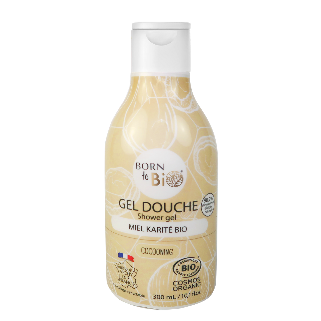 Les Laboratoires Bio cosmos organic honey shower gel