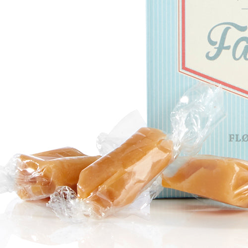 Lakriseriet Flødekarameller m/ mandler &amp; havsalt