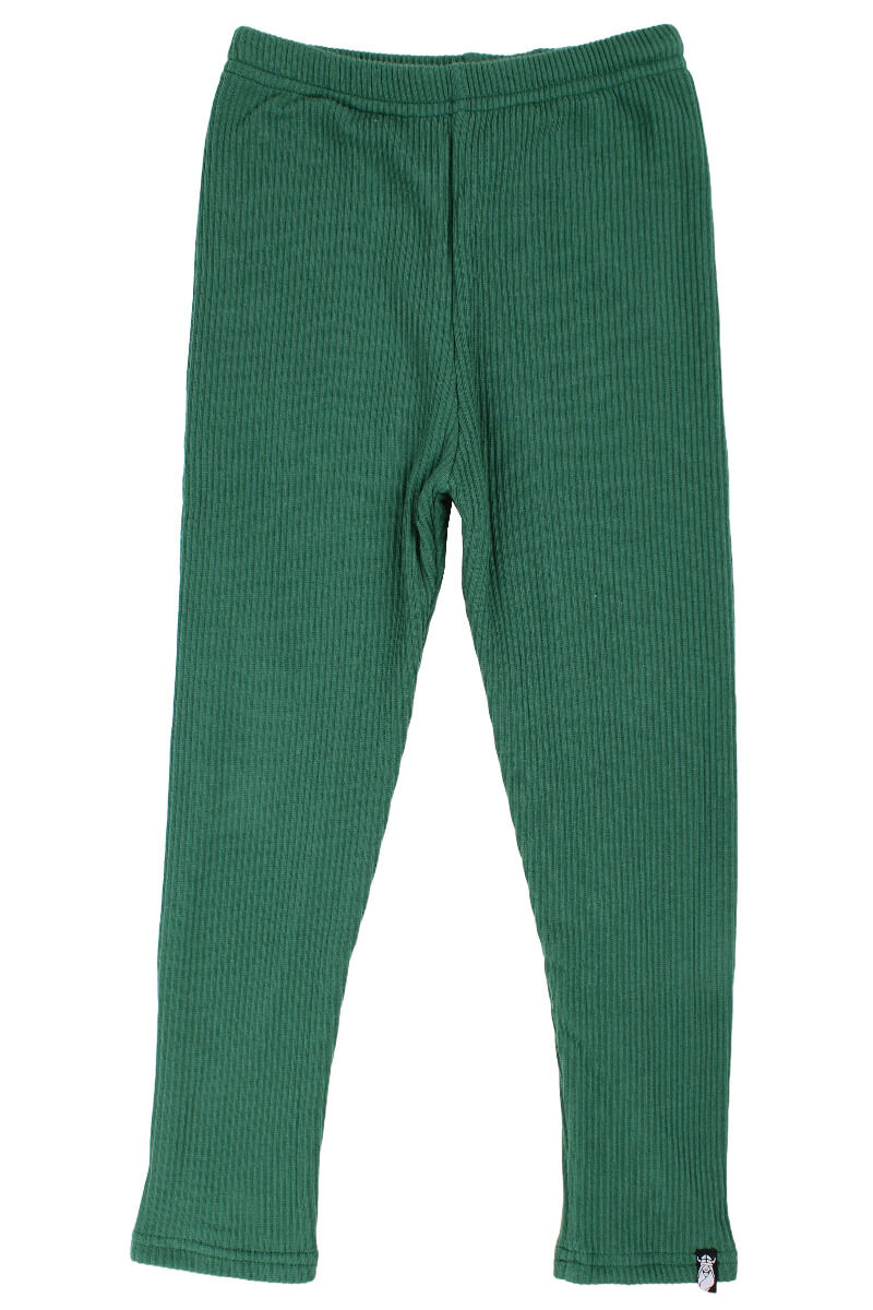 ESS - Danewarm Fleece Leggings Bottle green