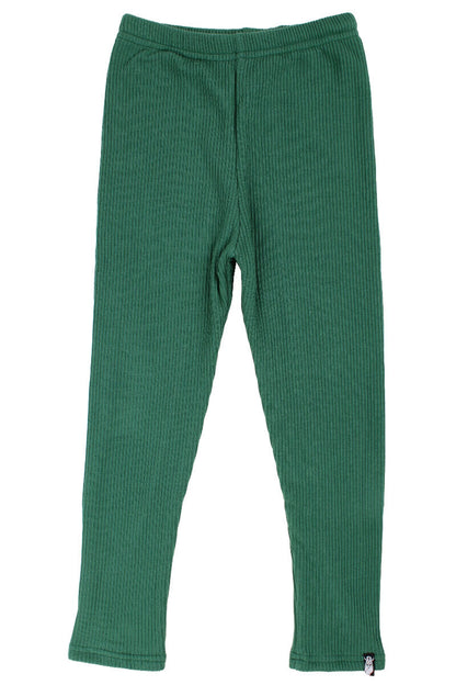 ESS - Danewarm Fleece Leggings Bottle green