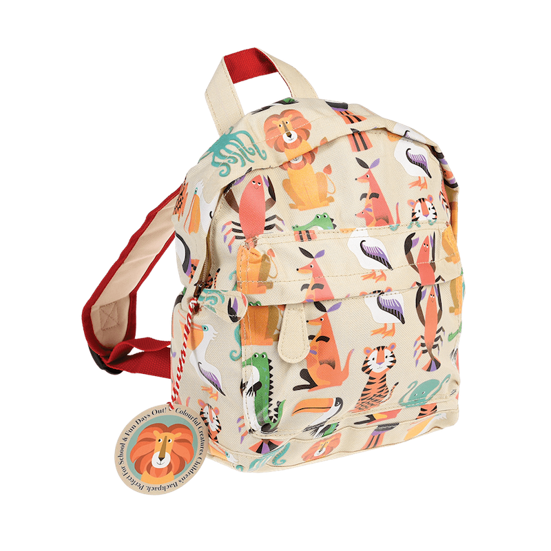 RL Mini Backpack Colorful creatures