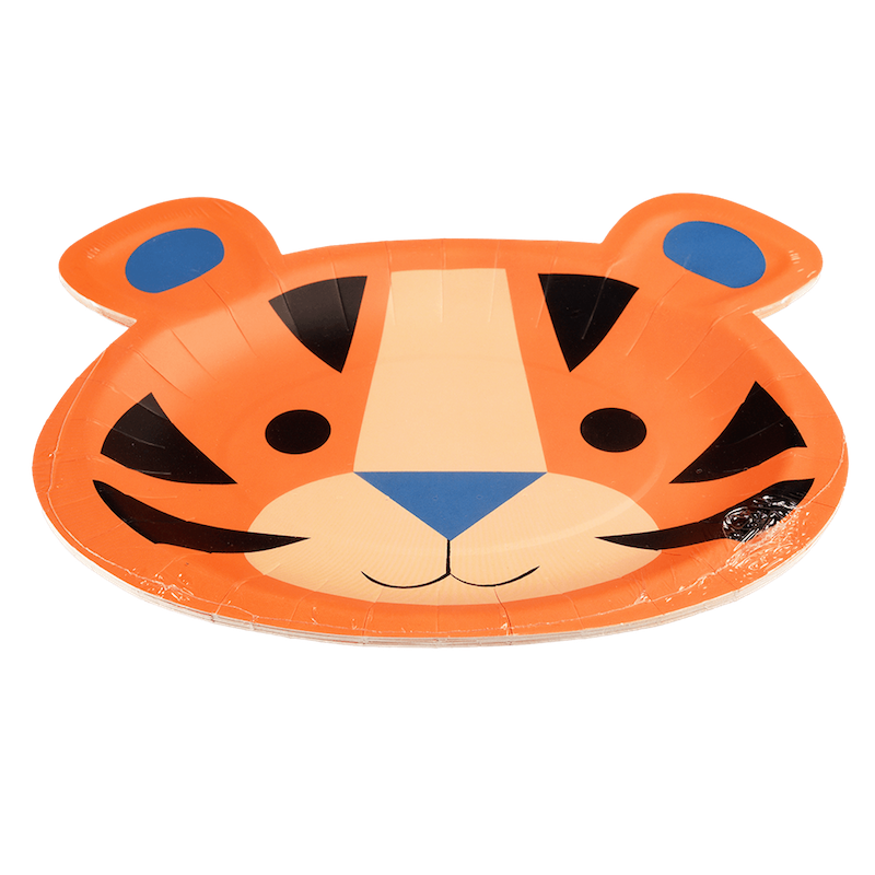 RL Paper Plates Ziggy the tiger