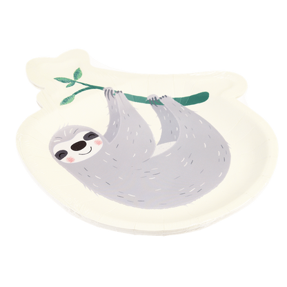 RL Paper Plates Sydney the sloth