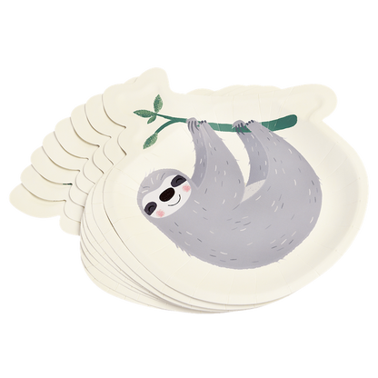 RL Paper Plates Sydney the sloth