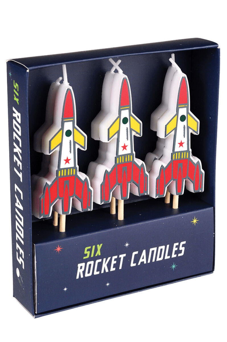RL Party Candles - 6 stk Space Age