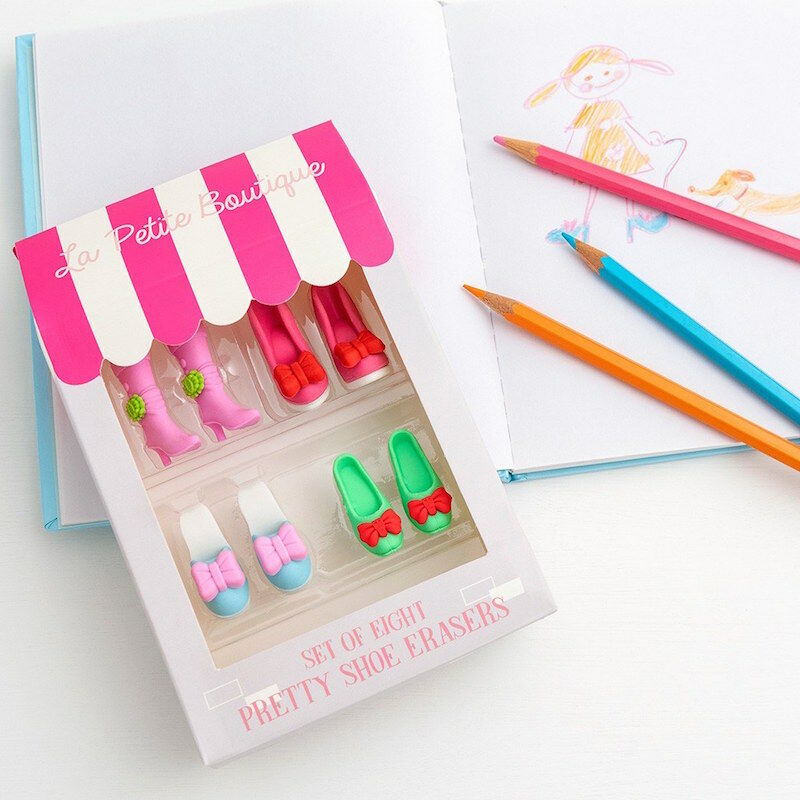 RL Eraser Set Shoe 8 Stk