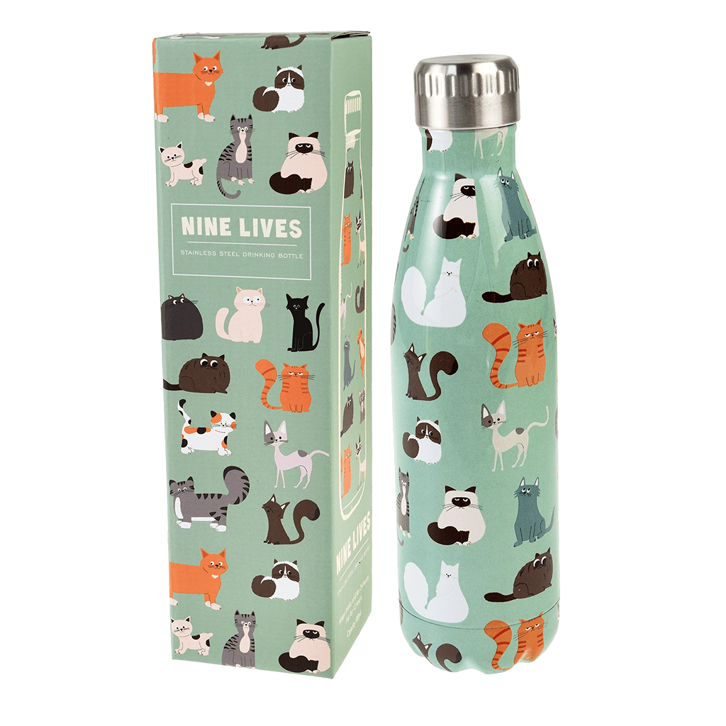 RL Stainless Steel Bottle 500 ml Nine Lives