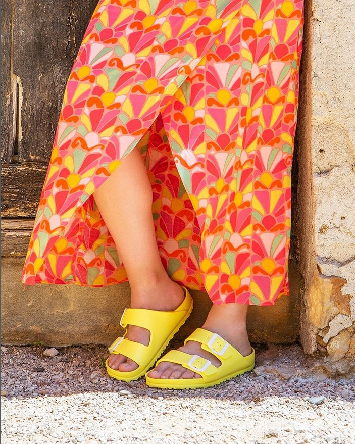 Avispas - Coachella EVA Sandal Lime Yellow