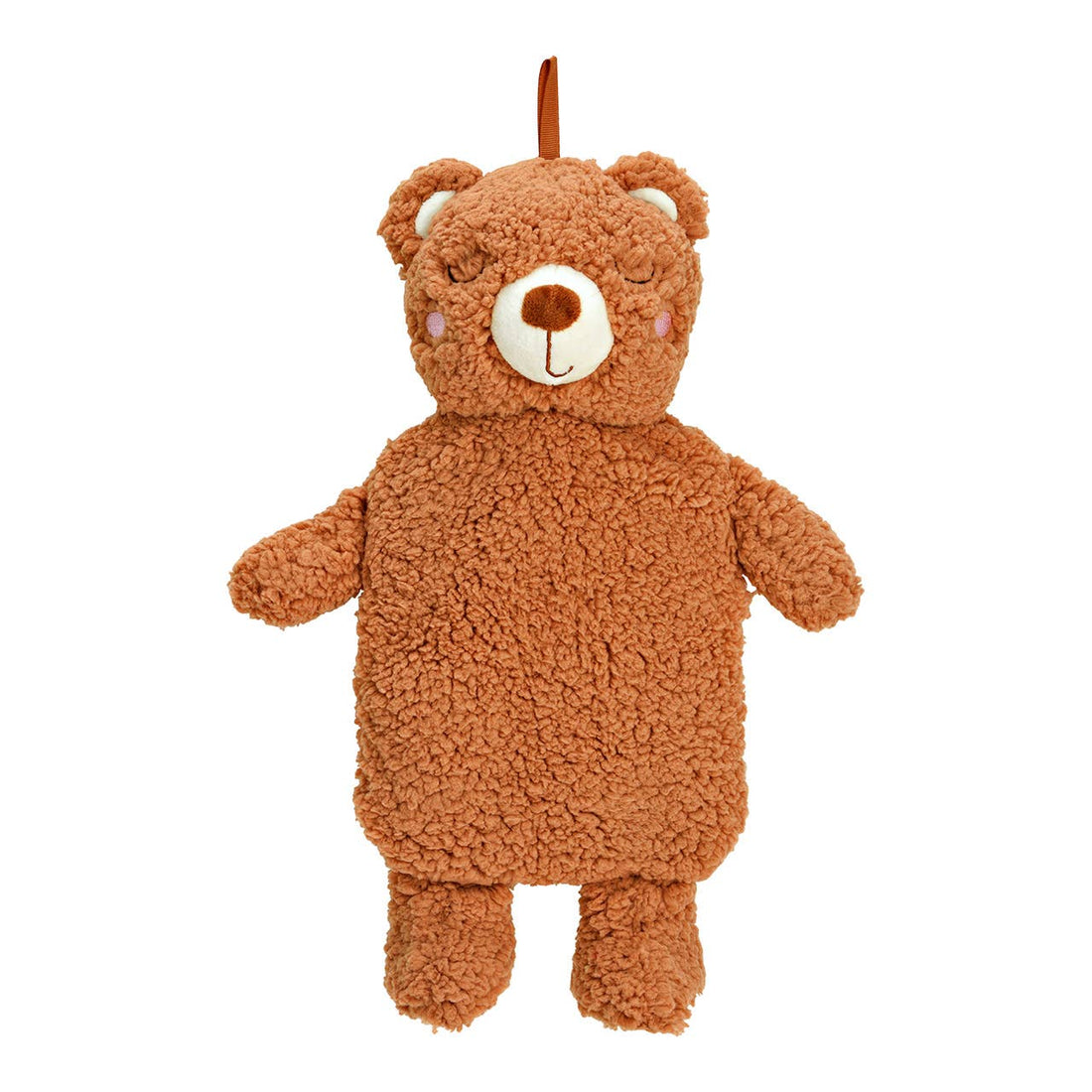 Sød varmedunk til børn med brun bjørn