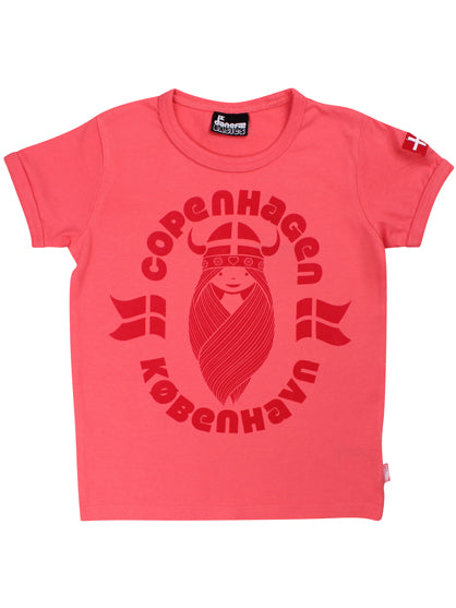T-shirt til børn med viking 