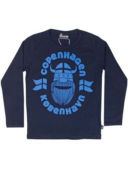 Bluse til børn med viking  
