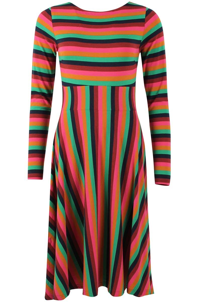 ESS - Sisse Wool Dress Tonic Stripe