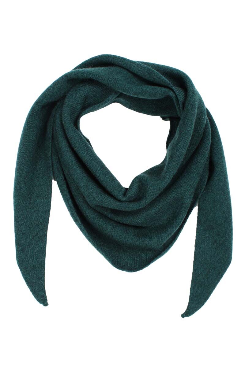 ESS - Daneplume Cashmere Scarf Dk Forest