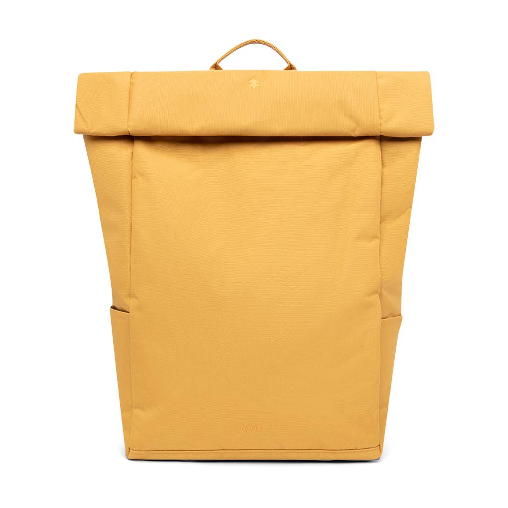 LEFRIK Roll Backpack Mustard