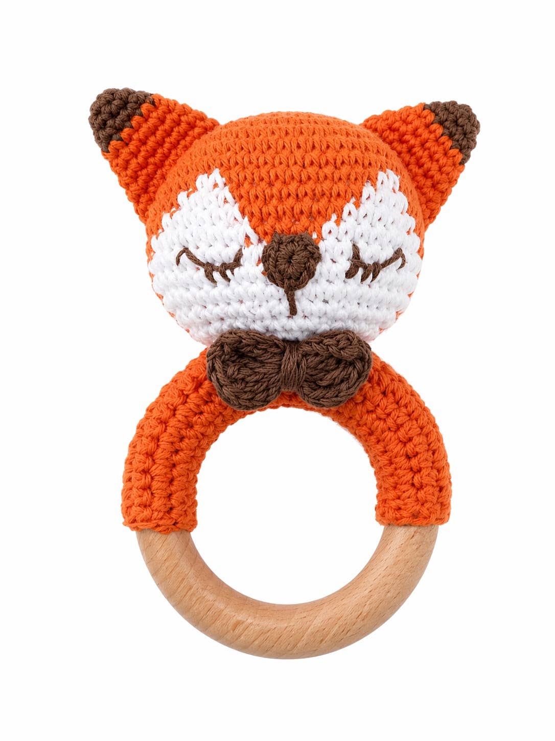 Crochet Teether/RattleFox