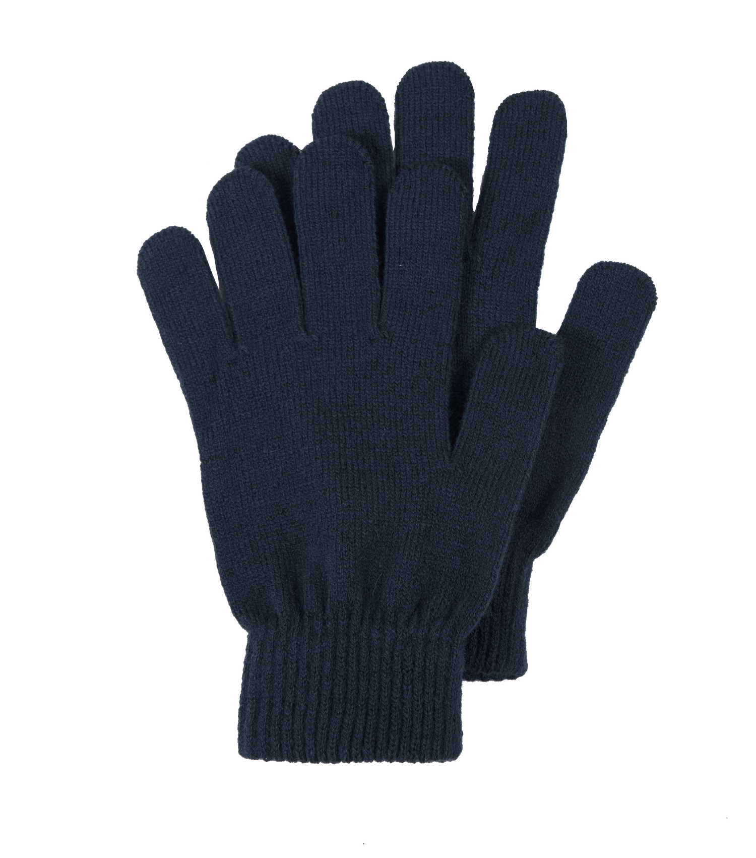 Søde vanter til børn i navyblå