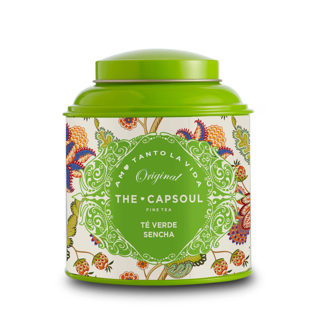 The Capsoul Sencha Grüner Tee - Grüner Tee mit losen Blättern in der Dose 100g - The Capsoul