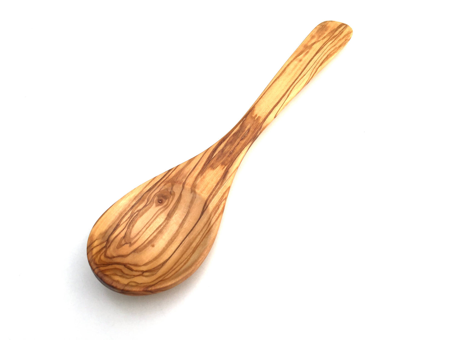 Lækker håndlavet grydeske i oliventræ