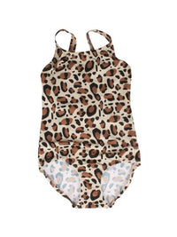 Dyrstarfish Suit Beige Leopard