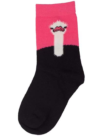 Dyrgalop socks Candy Pink/Black STRUDS