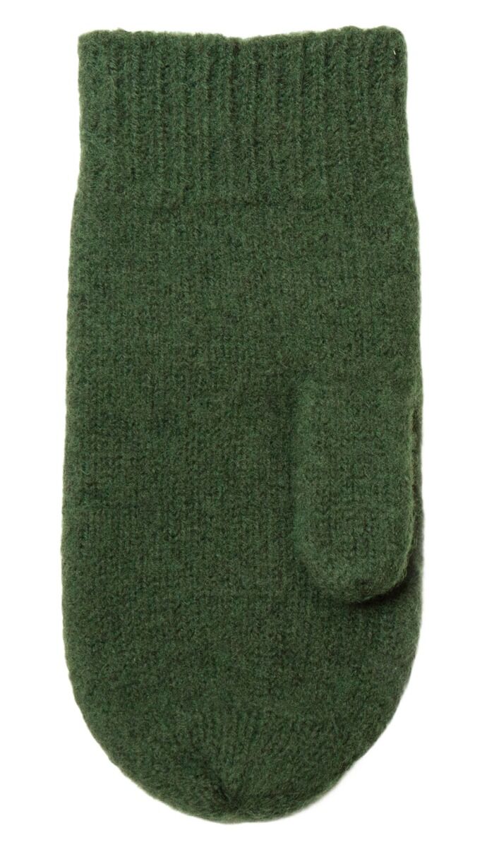 JOHA Mittens Kids Mørk Mos