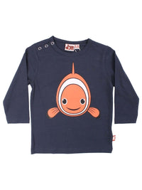 Dyrcritter Baby T Dk Navy KLOVNEFISK