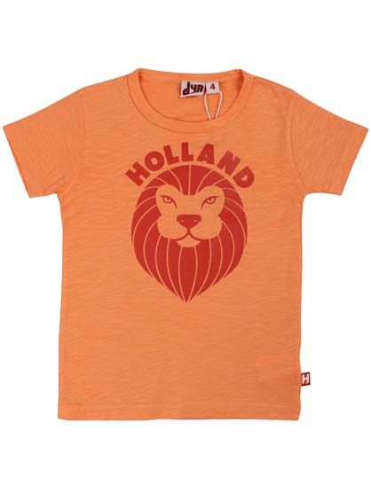 T-shirt til børn med holland løve 